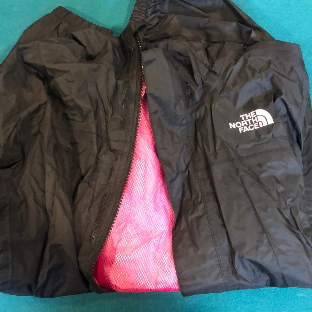 Girls North Face rain coat